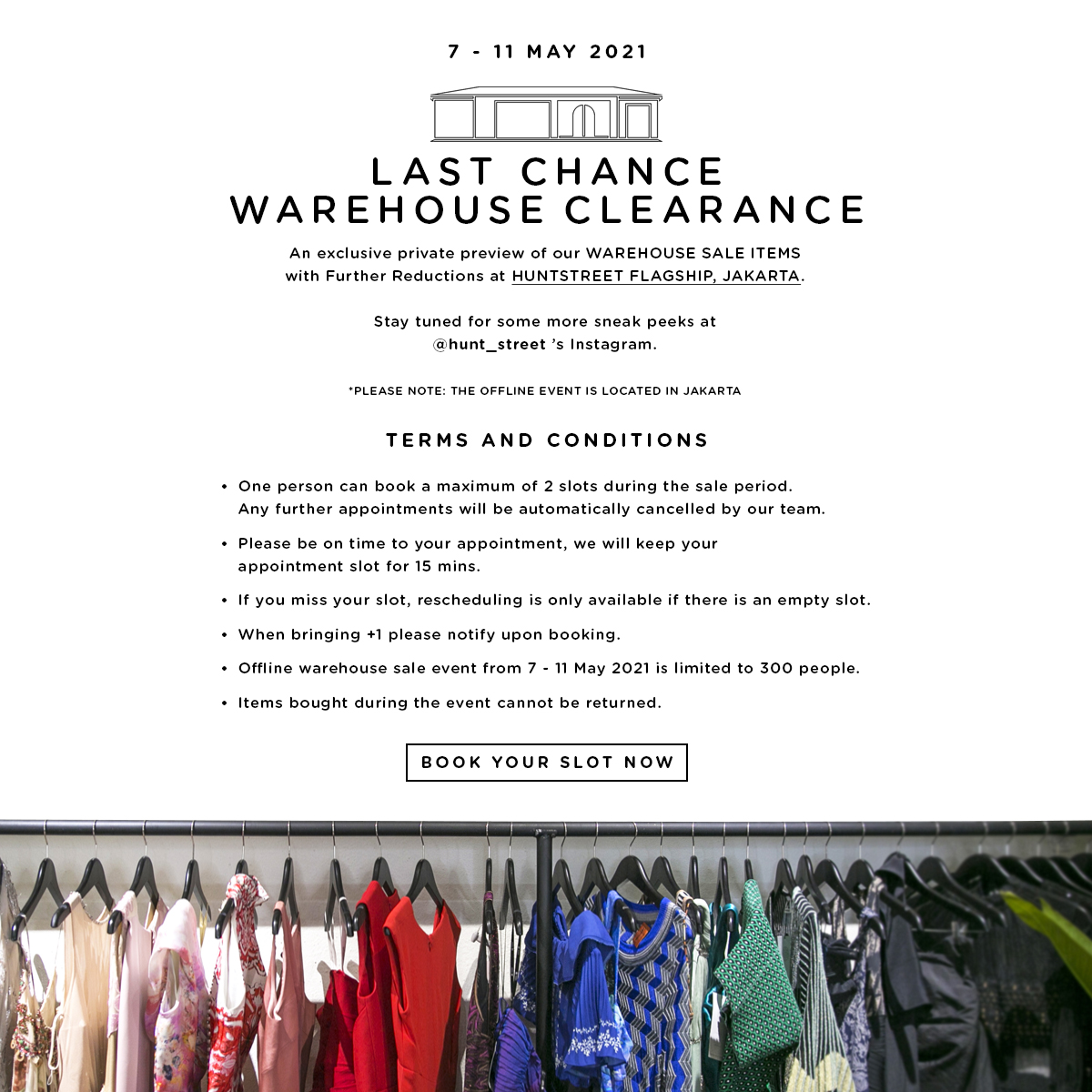 Last Chance Warehouse Clearance